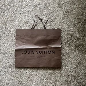 Authentic Louis Vuitton Shopping Bag
